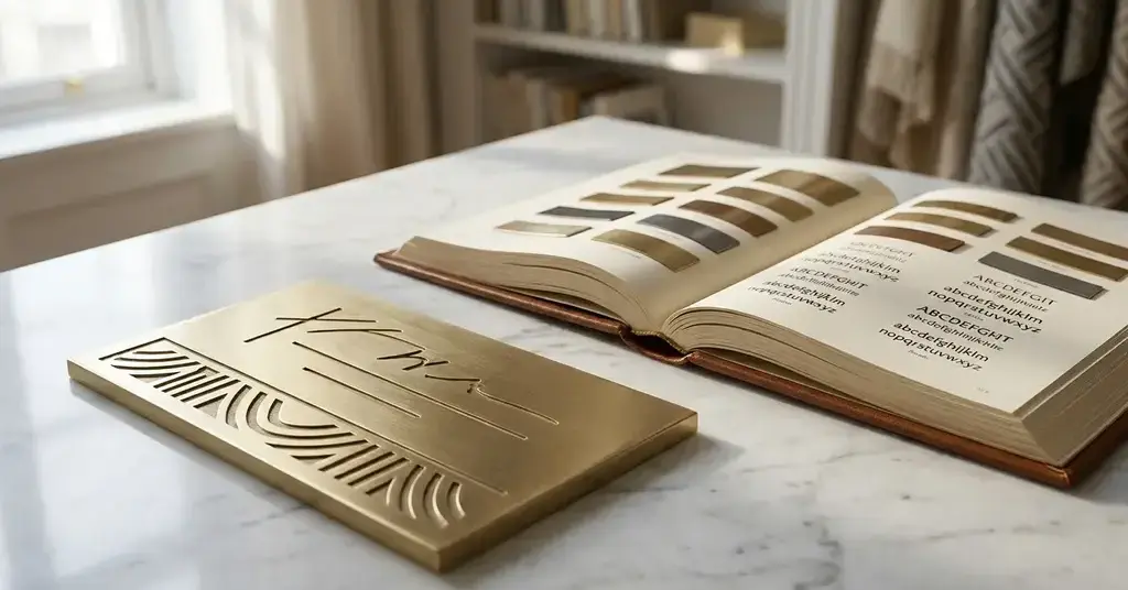 targhette metalliche personalizzate