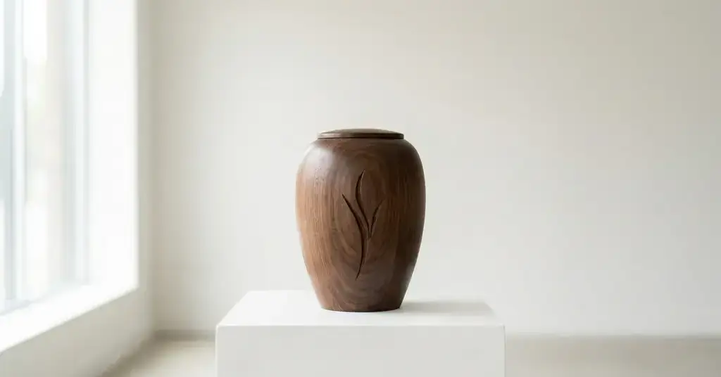 urne funerarie in legno